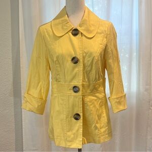 Ambition Yellow Trench Coat for Women